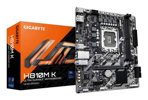 Gigabyte H810M K Intel LGA1851 DDR5 Micro Atx Motherboard - image 1