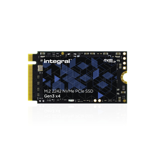 Integral 2TB-2048GB SSD M.2 2242 NVME 1.3 PCIe Gen3 x4 R-2400MB/s W-2100MB/s TBW 720 (double-sided chips) – image 1