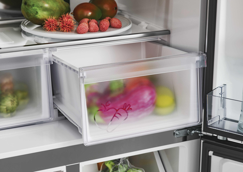 Hoover HHCR3818ENPL Total No Frost Multi-door American Fridge Freezer - Inox - E Rated, Stainless Steel - image 8