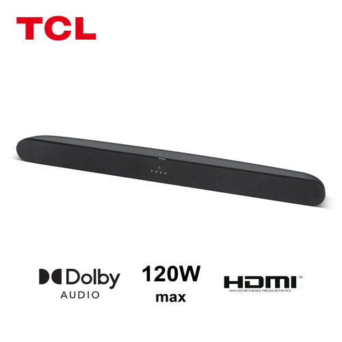 TCL 6 TS6100 динамик звуковой панели Черный 2.0 канала 120 W