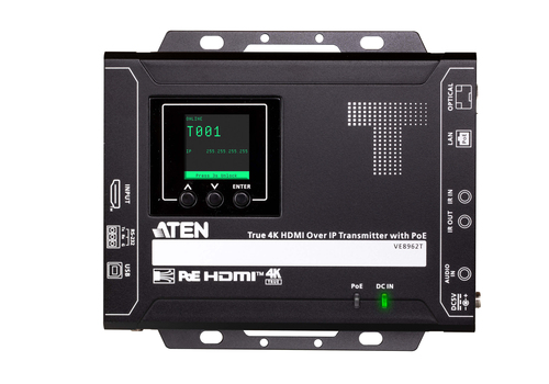 ATEN True 4K HDMI over IP Transmitter with PoE – image 4