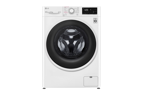 LG F4DV3108S1W washer dryer Freestanding Front-load White