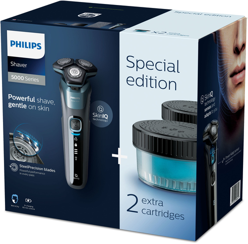 Philips SHAVER Series 5000 S5586/64 men's shaver Trimmer Blue – image 2