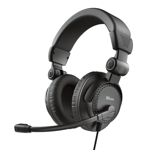 Trust Como Headset Wired Head-band Calls/Music Black