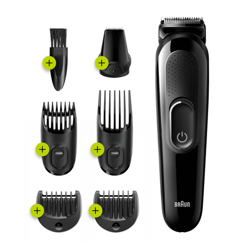 Braun All-in-one 6-in-1 MGK3225 Men Beard Trimmer, Face Trimmer & Hair Clipper, Black – image 2