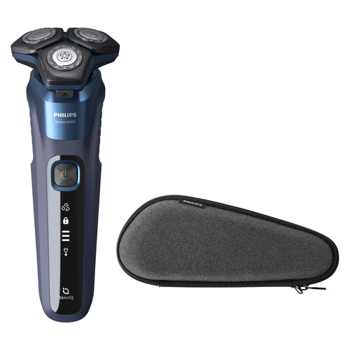 Philips SHAVER Series 5000 S5585/30 бритва для мужчин Бритвенная головка Триммер Синий
