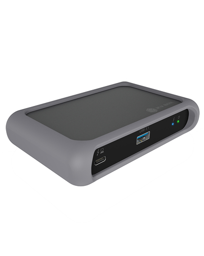 ICY BOX IB-HUB801-TB4 Thunderbolt 4 40000 Мбит/с Антрацит, Черный