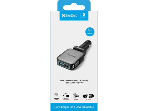 Sandberg Car Charger 3in1 – image 6