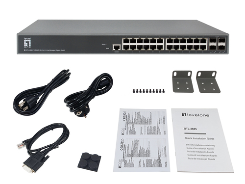 LevelOne TURING 28-Port L3 Lite Managed Gigabit Switch – image 6