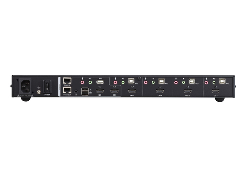 ATEN CM1284-AT-E KVM switch Rack mounting Black – image 2