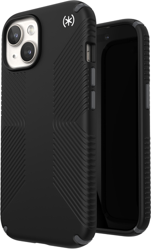 Speck Presidio2 Grip Apple iPhone 15 Black - with Microban, Hoes, Apple, iPhone 15, 15,5 cm (6.1"), Zwart, afbeelding 4