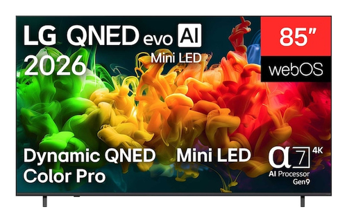LG QNED 85QNED81B6A 2.16 m (85") 4K Ultra HD Smart TV Wi-Fi Black