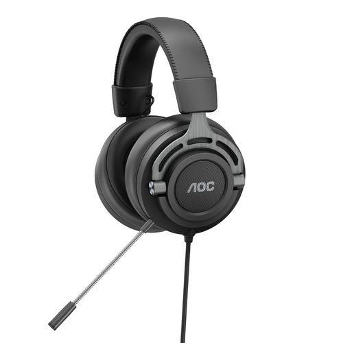AOC GH200 headphones/headset Wired Head-band Gaming Black – image 2