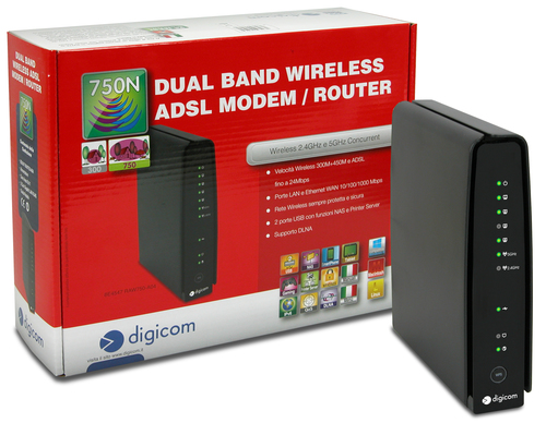 Digicom RAW750-A04 wireless router Gigabit Ethernet Dual-band (2.4 GHz – image 4