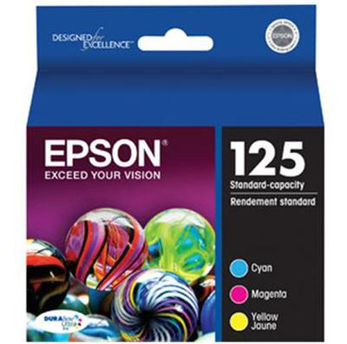 Epson C13T125520 ink cartridge 3 pc(s) Original Cyan, Magenta, Yellow