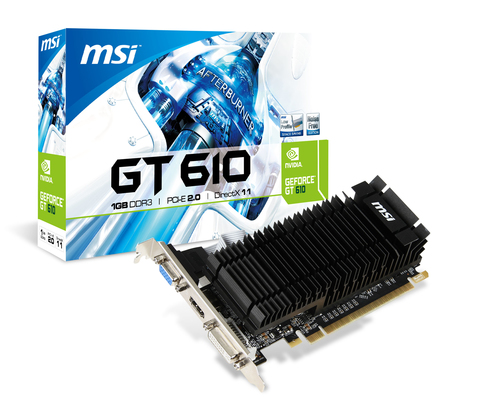 MSI N610GT-1GD3H/LPV1 graphics card NVIDIA GeForce GT 610 – image 7