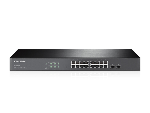 TP-Link TL-SG2216 сетевой коммутатор Управляемый L2/L3/L4 Gigabit Ethernet (10/100/1000) 1U Черный