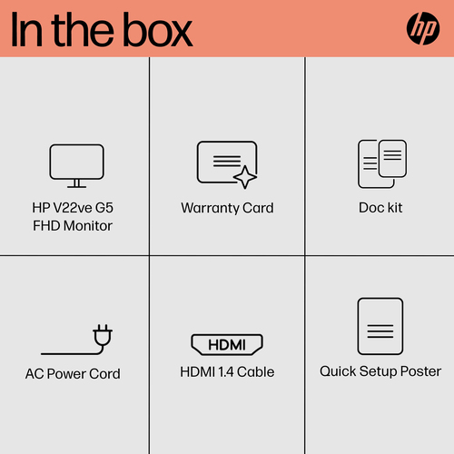 HP V22ve G5 FHD Monitor – image 5