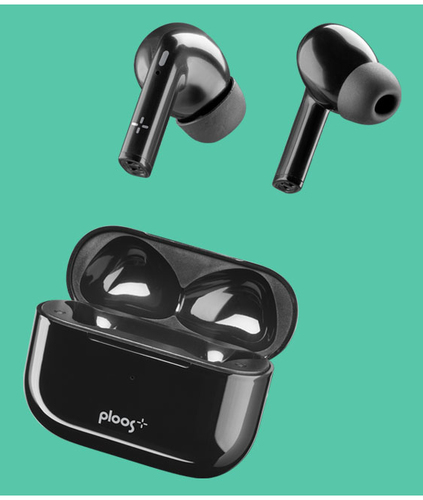PLOOS True Wireless Earphones Гарнитура True Wireless Stereo (TWS) Вкладыши Calls/Music Bluetooth Черный