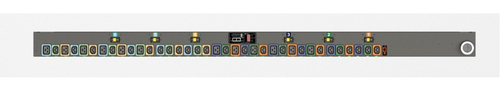 Vertiv Geist MNR3EHB1-36PNB8-5CS15A0A10-S-A power distribution unit (PDU) 36 AC outlet(s) 0U Black