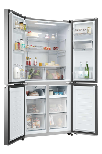 Haier Cube 83 Series 3 HCR3818DWMM side-by-side refrigerator Freestanding – image 5