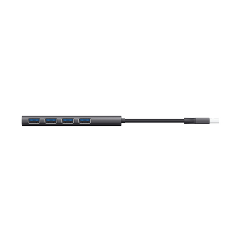 Trust Halyx 4-poorts USB-A Hub USB Hub Zwart, afbeelding 6