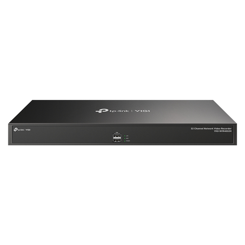 VIGI NVR4032H NVR TP-LINK VIGI VIGI NVR4032H 32 CANALES HDMI / VGA H265 PLUG AND PLAY PUERTOS ETHERNET DUALES ONVIF MONTAJE EN RACK VIGI NVR4032H