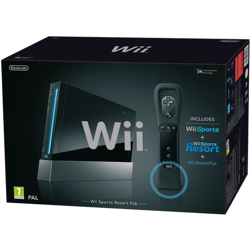 Nintendo Wii Sports Resort Pack Black