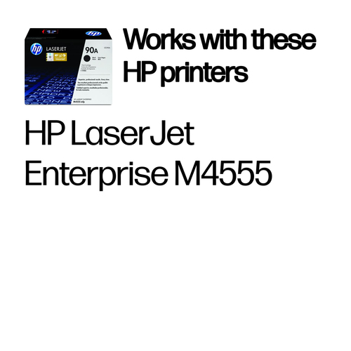Original HP 90A Black Toner Cartridge (CE390A) - image 2