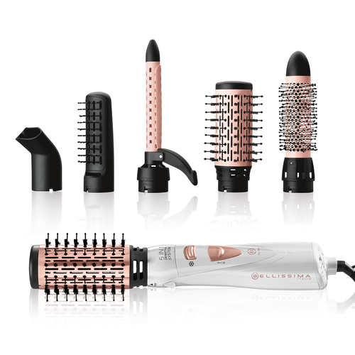 Bellissima GH18 1100 Hot air brush Warm Black, Rose gold, White 1000 W
