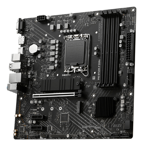 Msi Pro B760M-P DDR4 LGA1700 Motherboard, Black - image 3