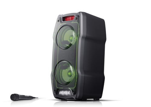 Sharp PS-929 portable/party speaker Портативная стереоколонка Черный 180 W
