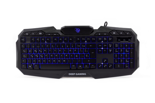 Deep Gaming DG-KTRAA-10 keyboard Mouse included USB QWERTY Spanish Black – image 9