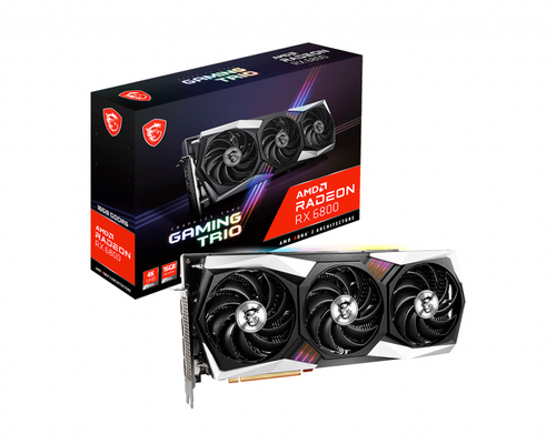MSI GAMING RX 6800 TRIO 16G AMD Radeon RX 6800 16 GB GDDR6
