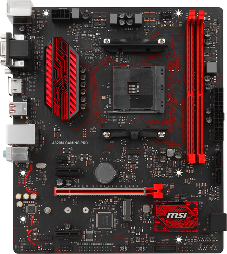 MSI A320M GAMING PRO – image 2