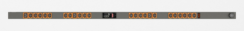 Vertiv MNR3EGB0-24PK38-2TL21A0A10-S-A power distribution unit (PDU) 24 AC outlet(s) 0U Black