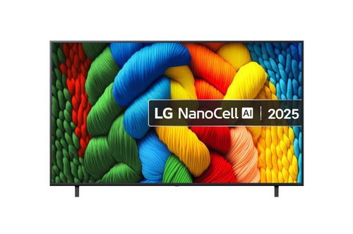 LG NanoCell AI 75 Inch NANO80 4K Smart TV 2025