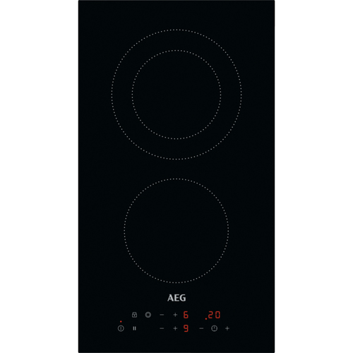 AEG HRB32310CB Черный Встроенный 29 cm Керамический 2 зона(ы)