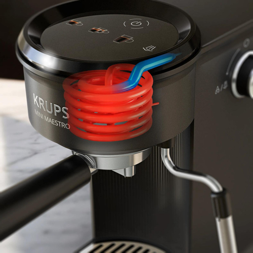 Krups Mini Maestro XP3508 Schwarz – Foto 9 von 10
