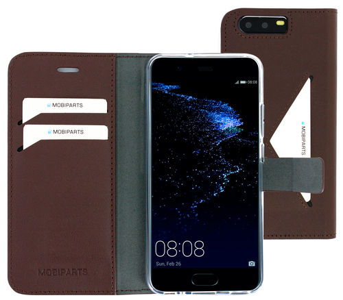 Mobiparts Classic Wallet Case Huawei P10 Brown
