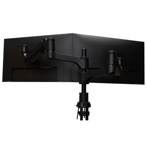 R-Go Tools R-Go Dubbele monitorarm Caparo (gasvering), afbeelding 3