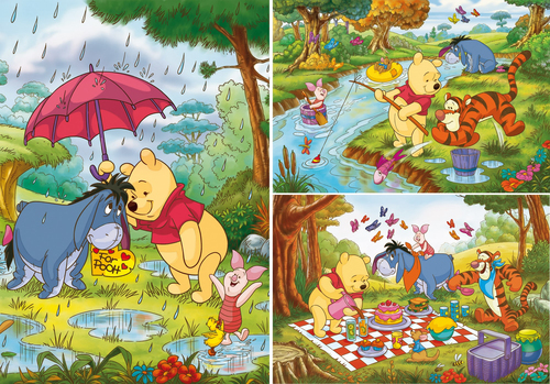 Clementoni Disney Winnie the Pooh Составная картинка-головоломка 48 шт Мультфильмы