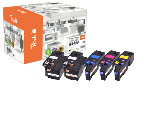 Peach PT1090 toner cartridge 5 pc(s) Compatible Black, Cyan, Magenta, Yellow