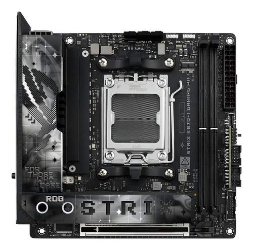 Asus Rog Strix Gaming WiFi X870-I AM5 Motherboard, Black - image 2