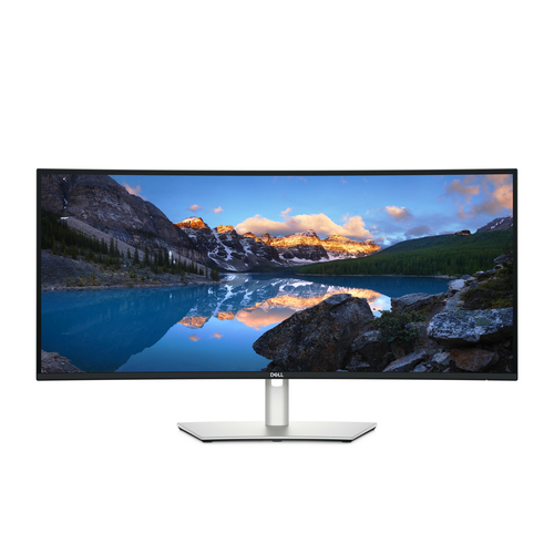 Dell UltraSharp U3425WE 34.1" Wide Quad HD Ips 120Hz 5ms Height Adjustable Curved Monitor with Speakers - image 1