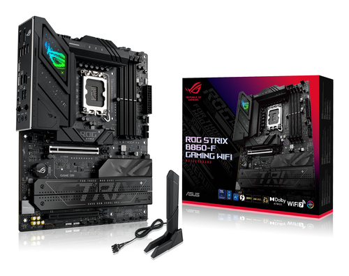 Asus Rog Strix B860-F Gaming Wifi Intel DDR5 Atx Motherboard Lga 1851 - 90MB1JG0-M0EAY0 - image 1
