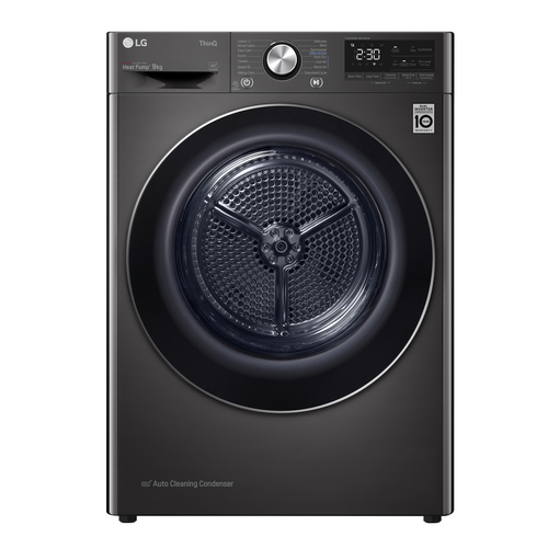 LG V9 FDV909B 9kg Tumble Dryer