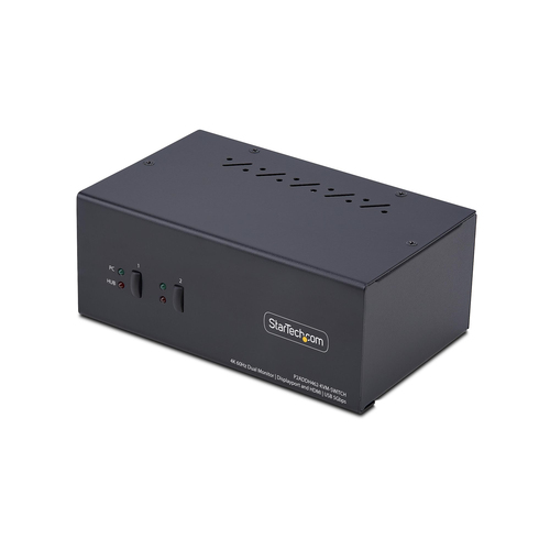 STARTECH 2-Port DisplayPort + HDMI KVM