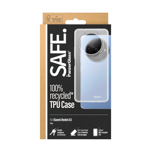 PanzerGlass SAFE. by PanzerGlass® TPU Case Transparent Xiaomi Redmi A3 – image 3