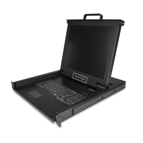 StarTech.com Rackmount KVM Console - Single Port VGA KVM with
